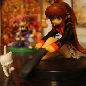 Solid Works Collection - Little Busters! - Natsume Rin
Toy's Works
5 см

Понравилась композиция, а именно котёнок и чулочек =)