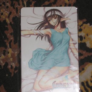 Телефона карточка на 50 единиц, была в комплекте  с фигуркой, ибо это ограниченное издание:
Shining Wind Xecty S.O.F.T Limited Edition Original Teleph