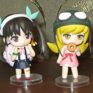 Nendoroid Petit (Bakemonogatari)
2 и 3 набор.