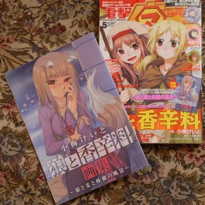 電撃マ王 2010年5月号 
покупка затевалась ради мини бука что слева)
а так это толстенный журнал (около 600стр
