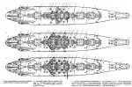 Схема артиллерийского вооружения линкоров ,,Ямато,, и ,,Мусаси,,.jpg