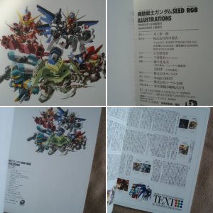 Mobile Suit Gundam Seed RGB Illustrations