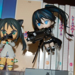 Francesca Lucchini and Black Rock Shooter